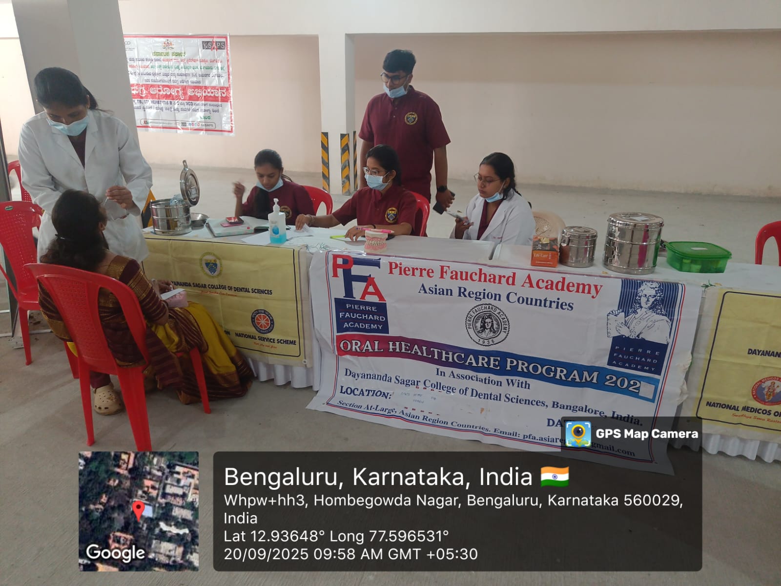 Dental camp activity at State Home For Women